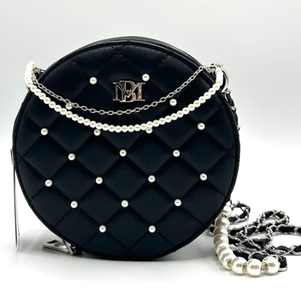 Badgley Mischa Round Quilted Crossbody Bag